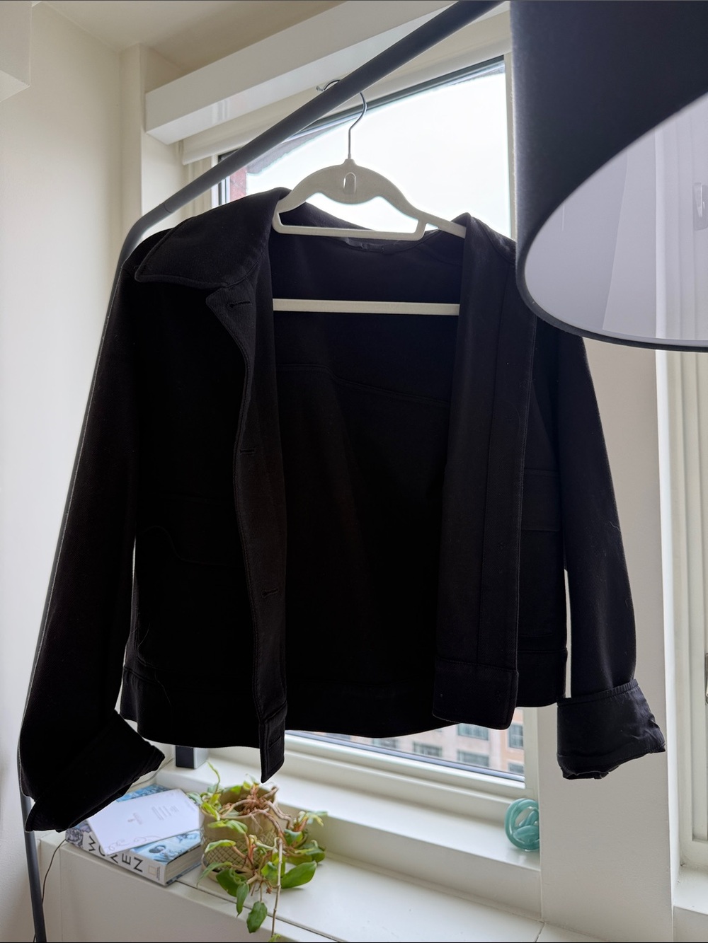 Uniqlo Black Women's Jacket with buttons